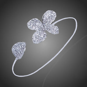Náramok kvet so zirkónmi Sharmies