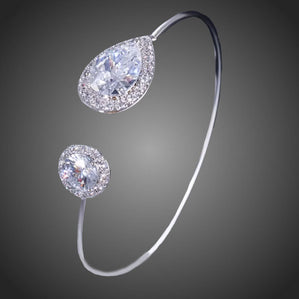 Náramok s čírymi kvapkami Genovia