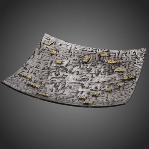 originálna misa hned malovaná so zlatom