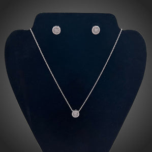 Set kruhy s krištáľmi Diamonte