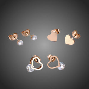 Náušnice z chirurgickej ocele 3Nanny